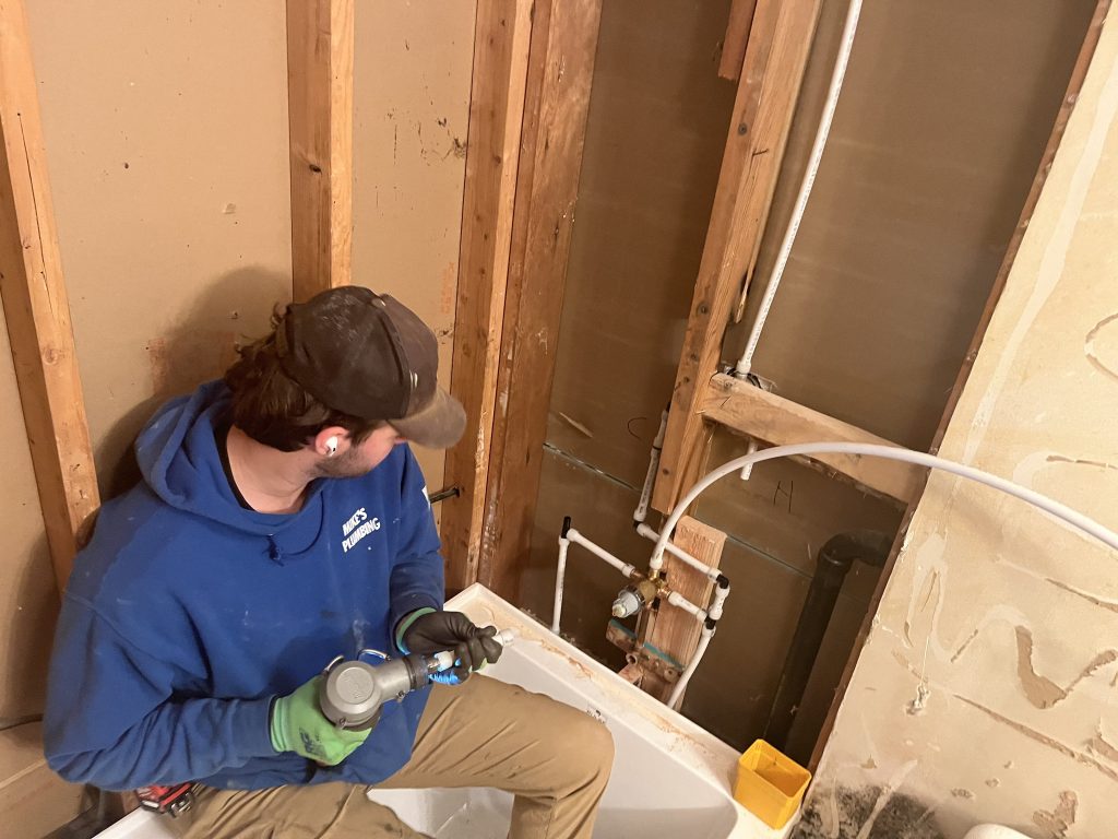 Mikes Plumbing Tacoma job photo